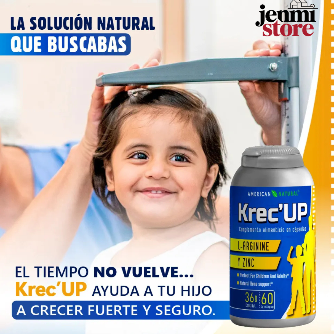 KREC’ UP – Apoyo Natural para el Crecimiento y Desarrollo