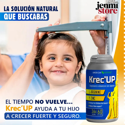 KREC’ UP – Apoyo Natural para el Crecimiento y Desarrollo