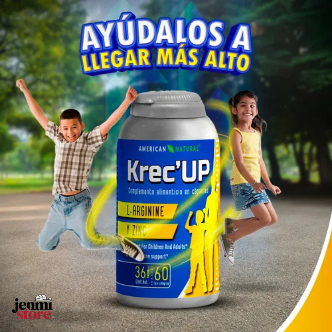 KREC’ UP – Apoyo Natural para el Crecimiento y Desarrollo