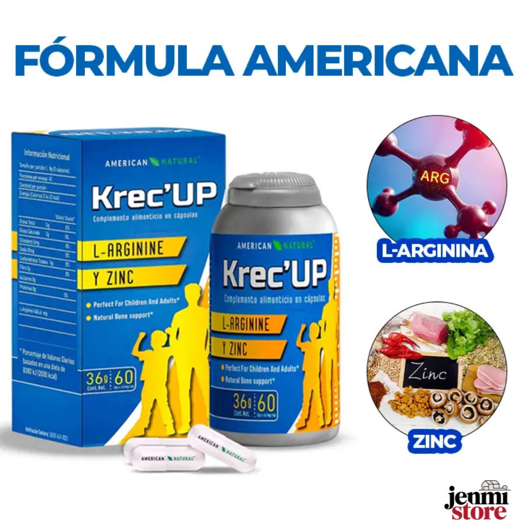 KREC’ UP – Apoyo Natural para el Crecimiento y Desarrollo