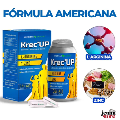 KREC’ UP – Apoyo Natural para el Crecimiento y Desarrollo